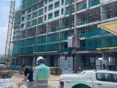 Lưới bao che, lưới an toàn xây dựng, luới chắn bụi công trình 5