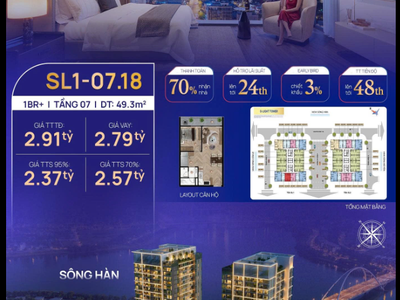  Quỹ căn 1PN  giá tốt đang cạn dần   chỉ từ 2,372 tỷ 5