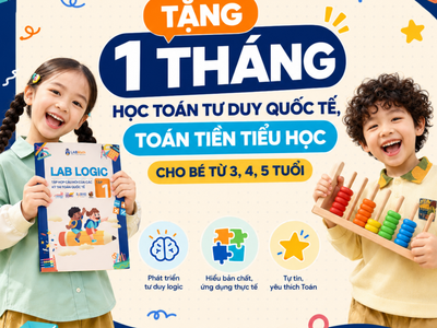 Chiêu sinh lớp Toán Quốc Tế dành cho học sinh tiền tiểu học 3, 4, 5 tuổi tại Lương Định Của, Thủ Đức 0