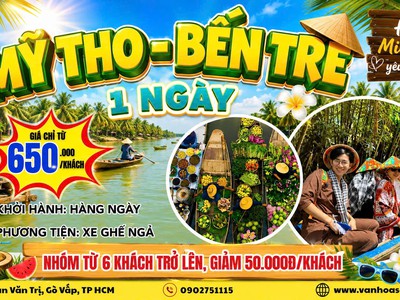Mỹ Tho-Bến Tre 1 NGÀY 2026 SGC 2