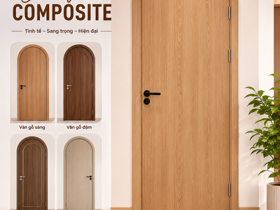 Cửa Vòm Composite - Điểm nhấn sang trọng cho mọi không gian 0