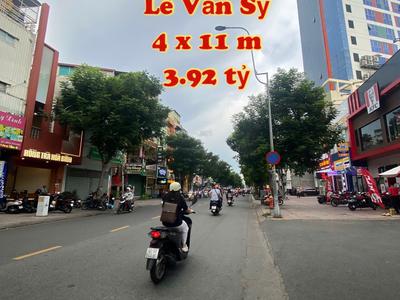 Bán nhà lê văn sỹ, quận phú nhuận, 4 x 11m 42 m2 , giá 3.92 tỷ 1