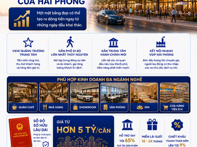  Nếu có 4 - 5 Tỷ, Bạn Sẽ Chọn Vlasta Thủy Nguyên Hay Khu Khác 0