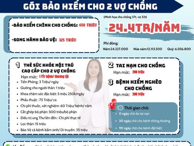 Gói bảo hiểm Dai-ichi Life cho gia đình 4 người tại TP.HCM được nhiều khách hàng lựa chọn 1