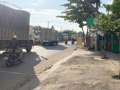 L2676  mặt tiền kinh doanh sầm uất nguyễn văn bứa hóc môn - giá 3x tỷ 2