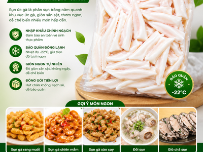 Cung Cấp Sụn Ức Gà Cho Nhà Hàng, Quán Ăn Giá Tốt 0
