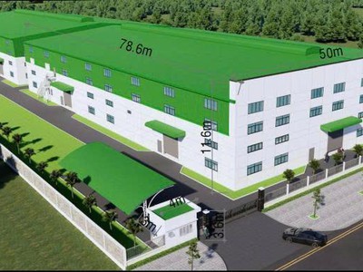Cho thuê xưởng tầng CCN PHÚ CHÁNH, BÌNH DƯƠNG 7.860m 0