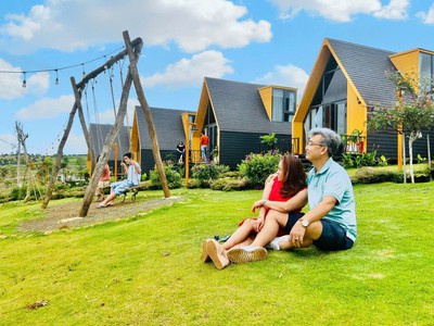 BÁN ĐẤT NGHỈ DƯỠNG View hồ bảo lộc 3