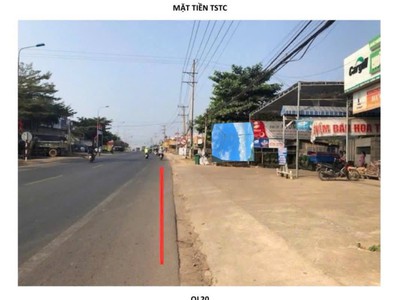 Bán lô đất 3152.8m2 25mx135m mặt tiền quốc lộ 20 xã định quán, tp đồng nai đối diện bách hóa xanh 0