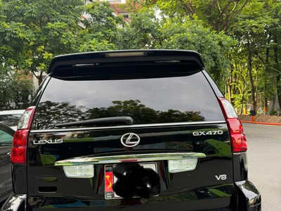 Lexus GX470 màu đen, dòng SUV 7 chỗ, động cơ xăng, hộp số tự động. Nhập khẩu từ Mỹ 0
