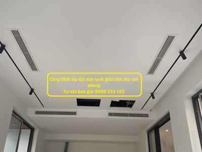 Máy lạnh âm trần nối ống Daikin 5.5 HP FBA140BVMA9 lắp đặt cho nhà máy 0