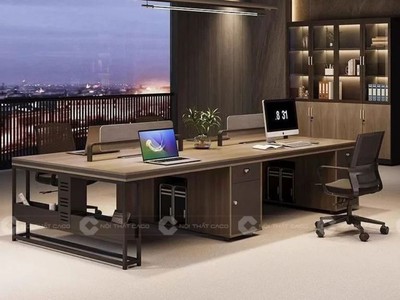Bàn Làm Việc Nhân Viên Sang Trọng, Tối Ưu Không Gian 2