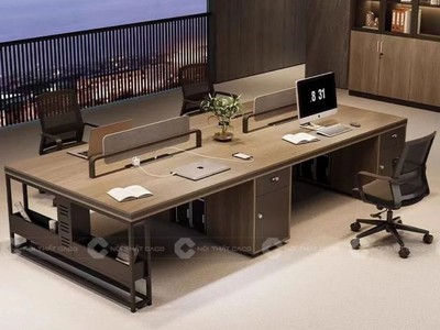 Bàn Làm Việc Nhân Viên Sang Trọng, Tối Ưu Không Gian 1