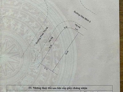 Đất 2 mt đường phan thị nể   hòa minh 30 - sát biển 1