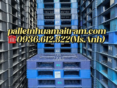   HỎA TỐC  Pallet Nhựa TÂN BÌNH - Giá Rẻ, Có Ngay Trong Ngày  0