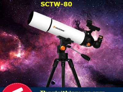Kính thiên văn khúc xạ Celestron SCTW 80 0