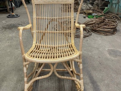 Ghế bập bênh thư giãn mây tre 1