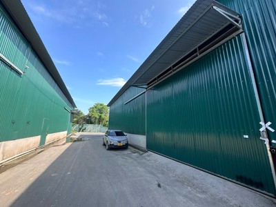 Cho thuê kho xưởng 1250m2 mới xây dựng khu vực An Khánh, trục Đại Lộ Thăng Long 2