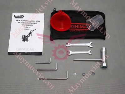 Máy xới đất Oshima XDX23 - trục 23 1