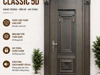 Thép Classic 5D - Vẻ đẹp đẳng cấp, bền bỉ theo thời gian 0