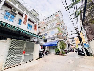 Quận 3: bán nhà 3 tầng căn góc 2 mặt tiền hxh võ thị sáu, p.xuận hòa - ngang lớn 5m 14m sh vuông 2