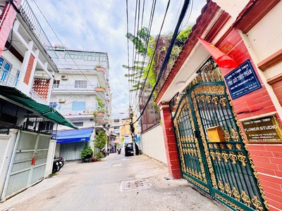 Quận 3: bán nhà 3 tầng căn góc 2 mặt tiền hxh võ thị sáu, p.xuận hòa - ngang lớn 5m 14m sh vuông 0