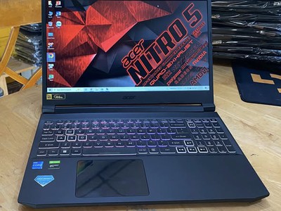 Laptop Acer Nitro 5 A515-57 Core i5-11400H Ram 16GB SSD 512GB 2 VGA Rời RTX 3050 Màn 15.6 Inch FHD 0