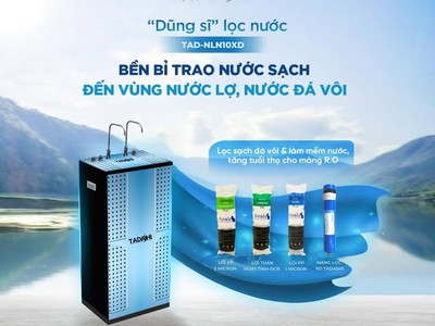 Máy lọc nước RO Tadashi 2 vòi 3 chức năng nóng lạnh nguội TAD-NLN10XD 0