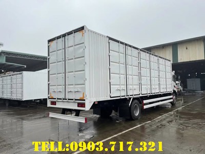 Xe tải DongFeng thùng kín Container 7 tấn dài 9m9 1