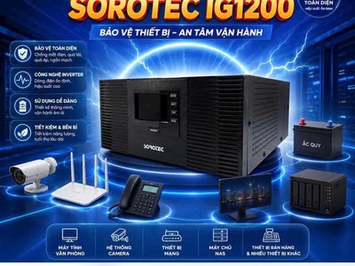Bộ lưu điện UPS Sorotec 0