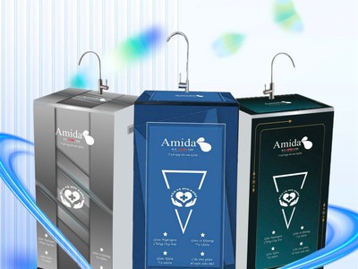 Máy lọc nước RO cao cấp Amida tích hợp lõi ion kiếm bảo vệ sức khỏe từ bên trong 0