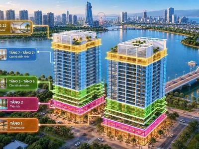 Tổng hợp 5 căn 2PN/59M2 tầng 5 đến tầng 17 căn hộ S-LIGHT TOWER 0