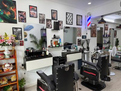 Sang nhượng salon tóc đang hoạt động   trung tâm quận tân phú 2