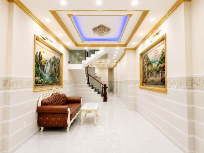 Ngợp - mặt tiền ngay khu ẩm thực tân phú - 3 tầng 90m nở hậu 7.4 chỉ 9.x tỷ 2