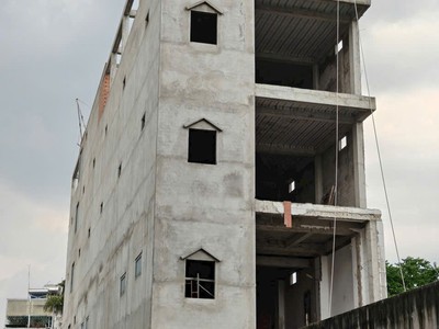 Bán tòa chdv 58p  6.55 x70 , nở hậu 7.5m   đường 6m trung mỹ tây 13, q12 giá 18 tỷ 1