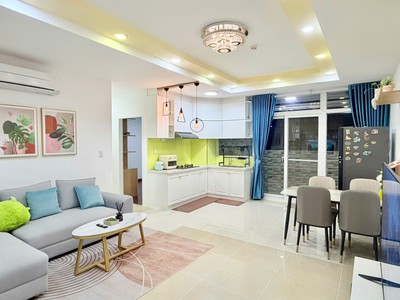 Chính chủ căn góc 83m2 Hoàng Kim Thế Gia, sổ hồng sẵn, nhà mới, full nội thất 0
