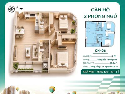 Cập nhật Layout mới nhất chung cư cao cấp The Sunrise Bay Hạ Long 0