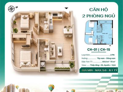 Cập nhật Layout mới nhất chung cư cao cấp The Sunrise Bay Hạ Long 3