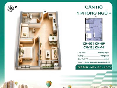 Cập nhật Layout mới nhất chung cư cao cấp The Sunrise Bay Hạ Long 5