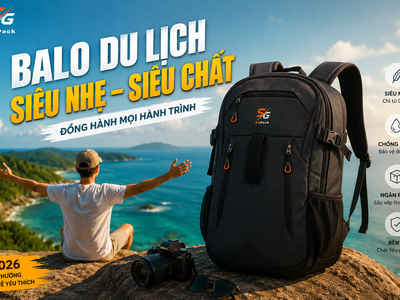 Balo du lịch siêu nhẹ SGPack   Người bạn đồng hành cho mọi hành trình 0