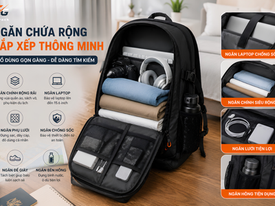 Balo du lịch siêu nhẹ SGPack   Người bạn đồng hành cho mọi hành trình 2