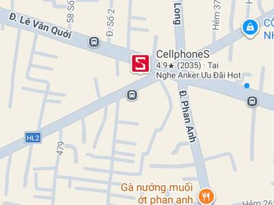 Chính chủ bán gấp nhà mặt tiền đường an dương vương, bình trị đông, bình tân. ngang 5m - giá sập 3