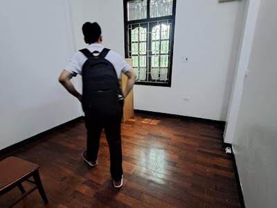 Cho thuê nhà mặt ngõ 2 Hoàng Sâm - 50M x 5 Tầng có điều hòa, bếp, đường ôtô tránh nhau 2