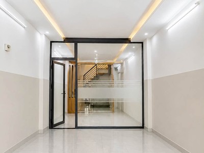 Bán nhà mặt tiền kinh doanh 12m giáp lê thúc hoạch chợ gò xoài 4.1x16m chỉ 7.x tỷ 2