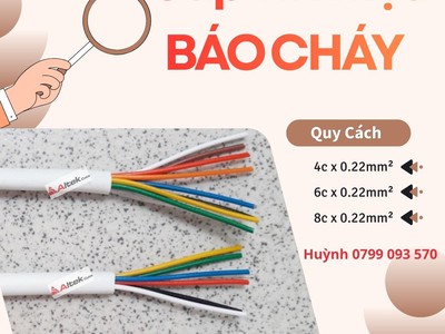 Cáp Tín Hiệu Báo Cháy Altek Kabel 4C x 0.22mm  Tại Hà Nội 0