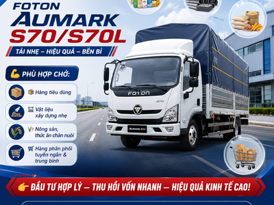 Tải trung FOTON AUMARK S70/S70L - lựa chọn đáng để anh/chị tham khảo 0