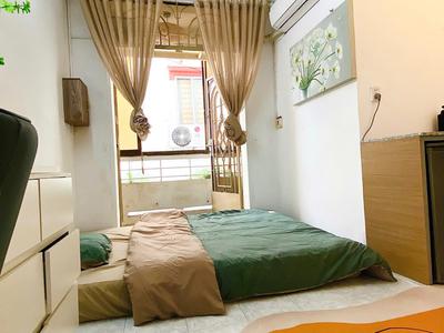 Studio lầu 1- full nt- 29m2- bancol lớn- free xe- cho nuôi pet- 137/ trần đình xu- 5,6 tr/th 1