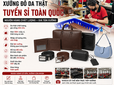 Xưởng Đồ Da Chuyên Xuất Khẩu - Tuyển Sỉ Toàn Quốc 8