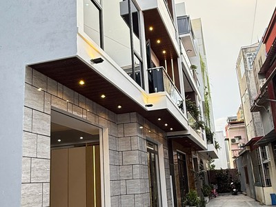 Bán biệt thự xây mới khu phân lô gần vườn hồng   lê hồng phong 1