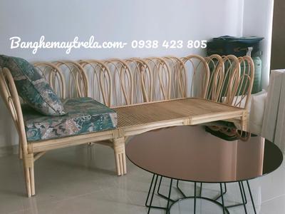 Ghế sofa đơn mây tre đan hiện đại 1